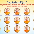 กราบมุทิตาสักการะ พระเถระ ๑๐ พรรษา ประจำปี ๒๕๖๕