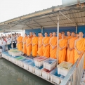 ปล่อยปลา 300 กิโลกรัม  น้อมบูชาธรรมมหาปูชนียาจารย์ ปีที่ 13 ครั้งที่ 124