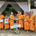สหพันธ์มหาเปรียญฯ ร่วมบุญบำเพ็ญกุศล โยมพ่อ สมเดช หินกล้า