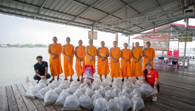 ปล่อยปลาตะเพียน 5,000ตัว น้อมบูชาธรรมมหาปูชนียาจารย์  ปีที่ 13 ครั้งที่ 128